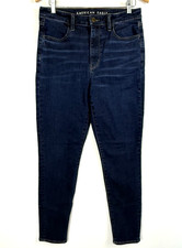 American Eagle Next Level Stretch Super Hi Rise Jegging Skinny Jeans Size 12 LN