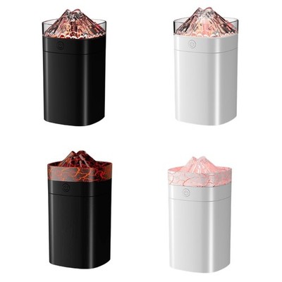 Colorful Volcano Air Humidifier Essential Oil Diffuser For Home Office Car