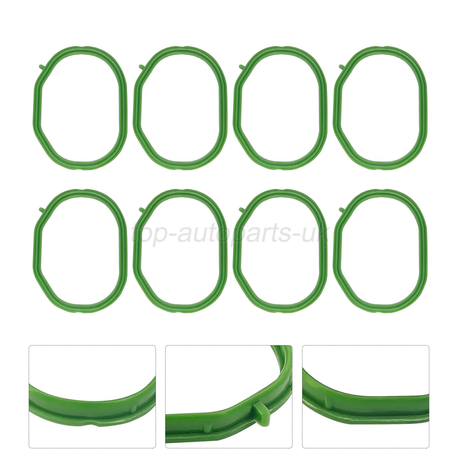 255738 For Maserati Quattroporte GT GC Intake Manifold Gaskets Plenum Gasket Set