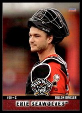 2022 Dillon Dingler Choice Minor League Rookie Card RC Erie Seawolves