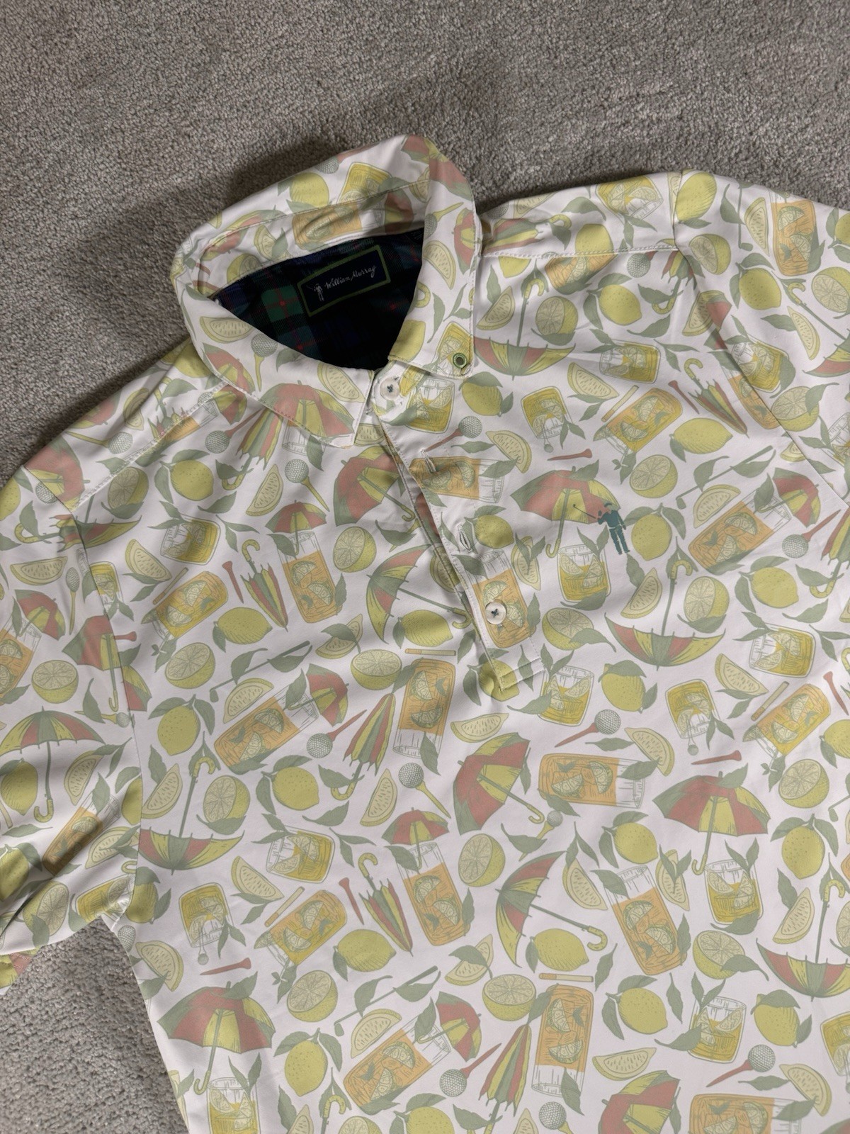 William Murray Polo Small Performance All Over Pr… - image 1