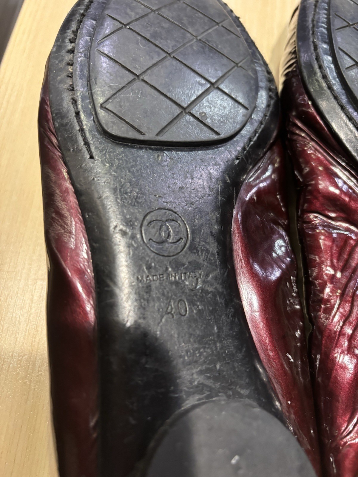 Authentic Chanel Women’s Interlocking CC Logo Sli… - image 12