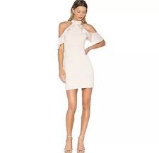 NWT Alice + Olivia Revolve Ebony Cold Shoulder Dress Cocktail