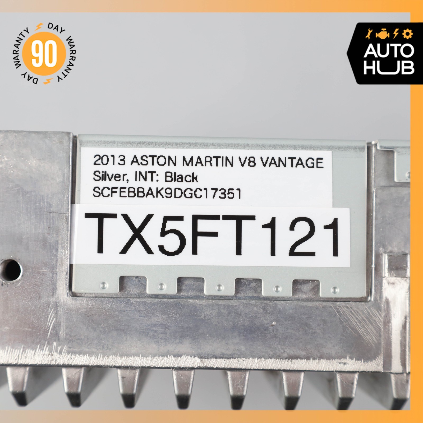 05-17 Aston Martin V8 Vantage DB9 Alpine Sub Amplifier Audio Amp OEM 26k