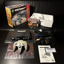 Nintendo 64 N64 - PAL - Boxed with Polybags - Top Gear Rally, Rumble Pak - CIB