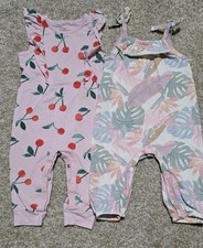 Baby Girl 2 PC Lot 6-9 MONTHS Summer Outfit