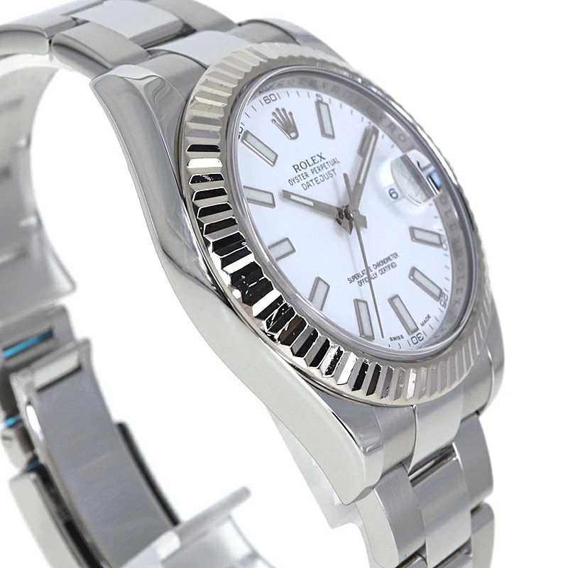 ROLEX Datejust 2 116334 White Case Size 41.0mm Men's Used Watch #111411 - Image 3 of 4
