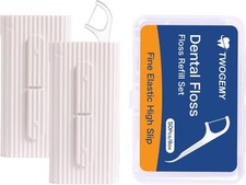 Dental Floss, 2 Pack 10 Count and 50 PCS/Box, Total Package of 70 Picks Adult