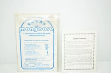 Pink Mongoose BMX 1987 Pro Class Owners Manual Great Condition Please Follow Us