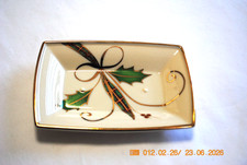 Jabonera Lenox Holiday Nouveau Gold~(1)~1ª Calidad~EE. UU.~Como nueva