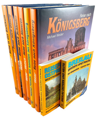    8x Ostpreußen Sammlung Konvolut Ostgebiete Rautenberg Königsberg Pommern