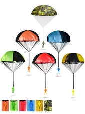 Parachute Toys for Kids, 6 Pack Tangle Free Outdoor Toys, Parachute Men for Kid