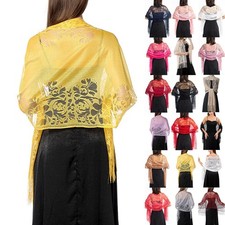 High Quakity 1*Shawl Wrap Shawl Parties Ball Multiple Colors Wrap Shawl