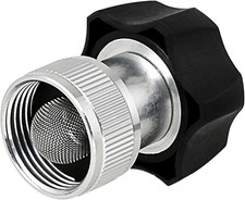 Electric Pressure Washer Coupler and Garden Hose Adapter, 3/4 Inch Metal Fitting