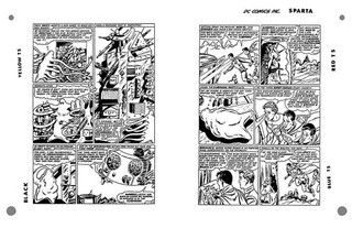 Curt Swan Adventure Comics #322 Pg 5 & Pg 6 Rare Large Production Art