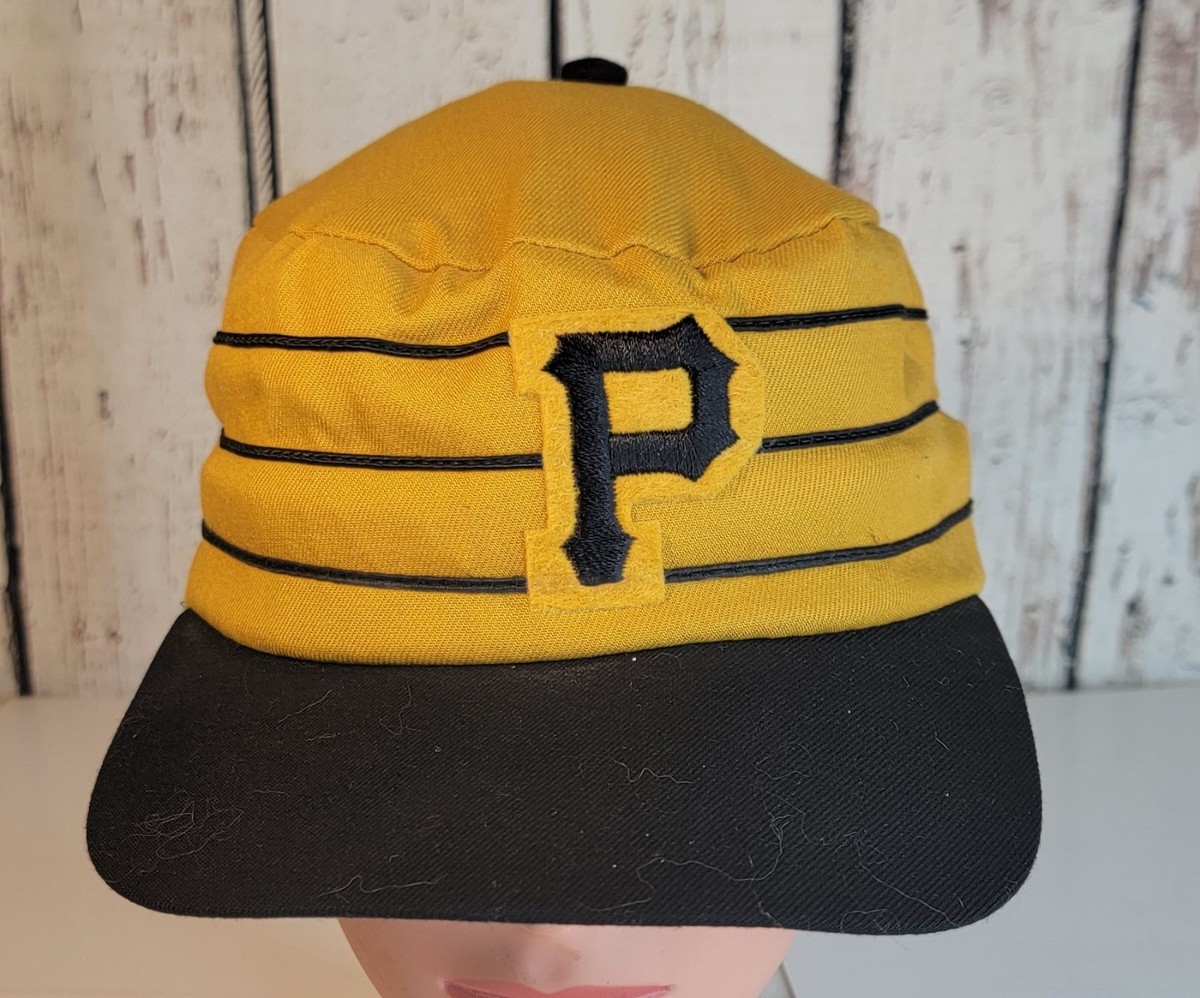 Vintage Pittsburgh Pirates Baseball Cap Roman Pillbox Hat MLB