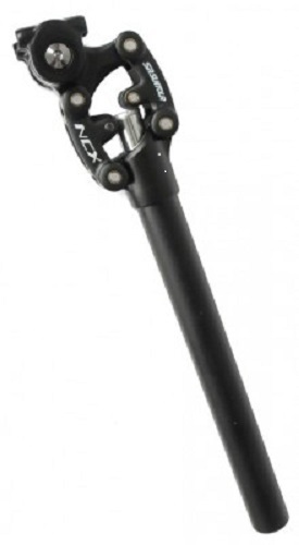 Suntour SP12-NCX Parallelogramm Federsattelstütze 27,2 mm schwarz 