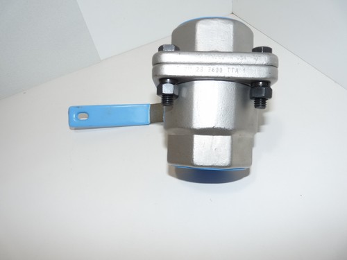 Jamesbury Metso 2 Zoll 316 Edelstahl Kugelhahn 2-23-3600TT-1 2 PTFE Sitze - Bild 2 von 8