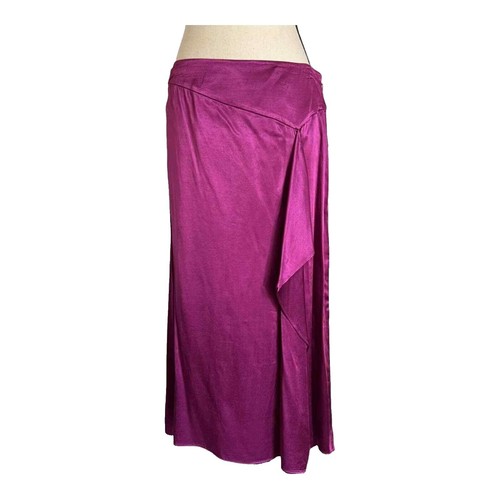 Jupe Légère Toni Gard Avec Soie - Rose Et Gris Scintillant - Taille 42 - Occasion Très Bon état