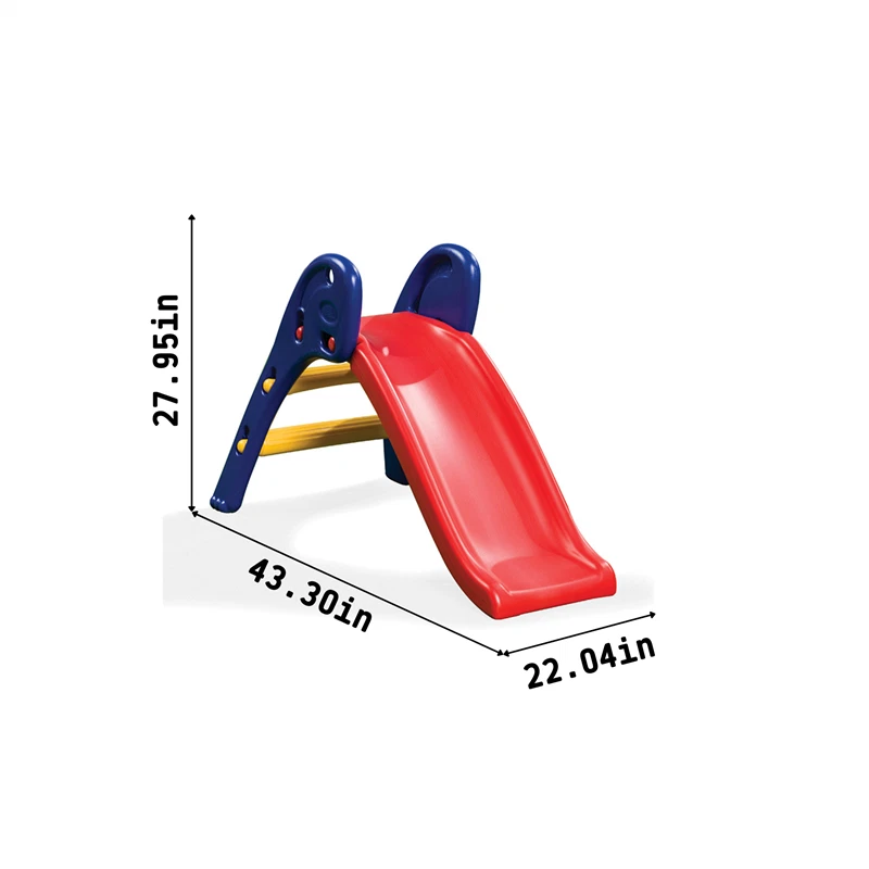 Plastic swing cheap and slide set