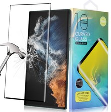 For Samsung S22/Plus NOTE20 5G Tempered Glass Screen Protector Full Glue Sticky