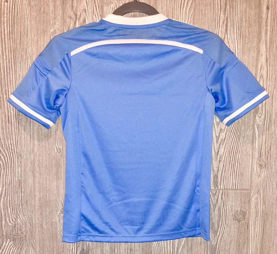 ADIDAS MLS New York City FC Blue S/S Home Soccer Jersey NEW Youth Boys Girls L - Image 2 of 3