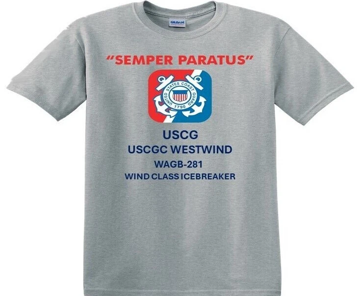 USCGC WESTWIND WAGB-281* WIND CLASS *SHIRTS.USCG OFFICIALLY USCGC WESTWIND WAGB-281* WIND CLASS *SHIRTS.USCG OFFICIALLY