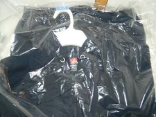 Size Large Hanes Men  s Premium Eco Smart Navy Full Zip Hooded Sweatshirt Hoodie