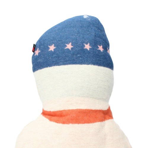 David Fussenegger Kissen inkl. Füllung SILVRETTA Schneemann rohweiß