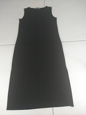 Nina Leonard Little Black Dress Ladies P/M Sleeveless Evening Business Stretch 