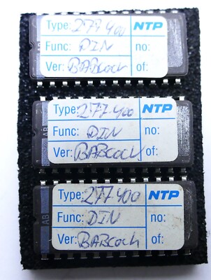 NTP 277400 IC Chip Audio Ersatzteil BARCO Broadcast Messtechnik Set 3x