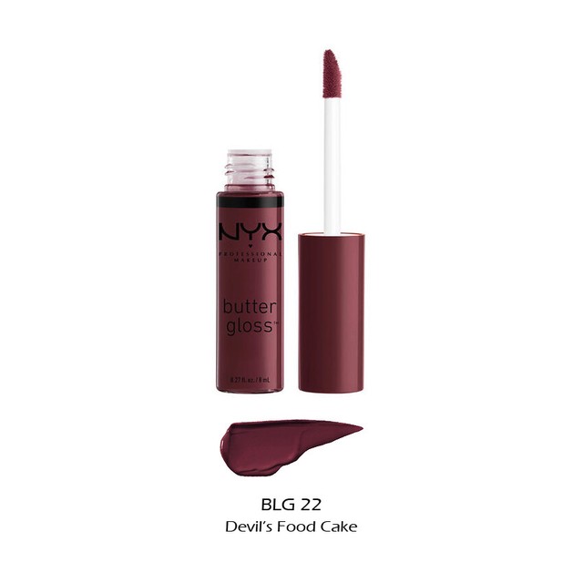 NYX Butter Gloss Lipgloss Blg22 Devil's Food Cake for sale online eBay