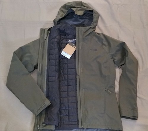 The North Face Women's Thermoball Eco Triclimate Jacket, New Taupe Green, Small