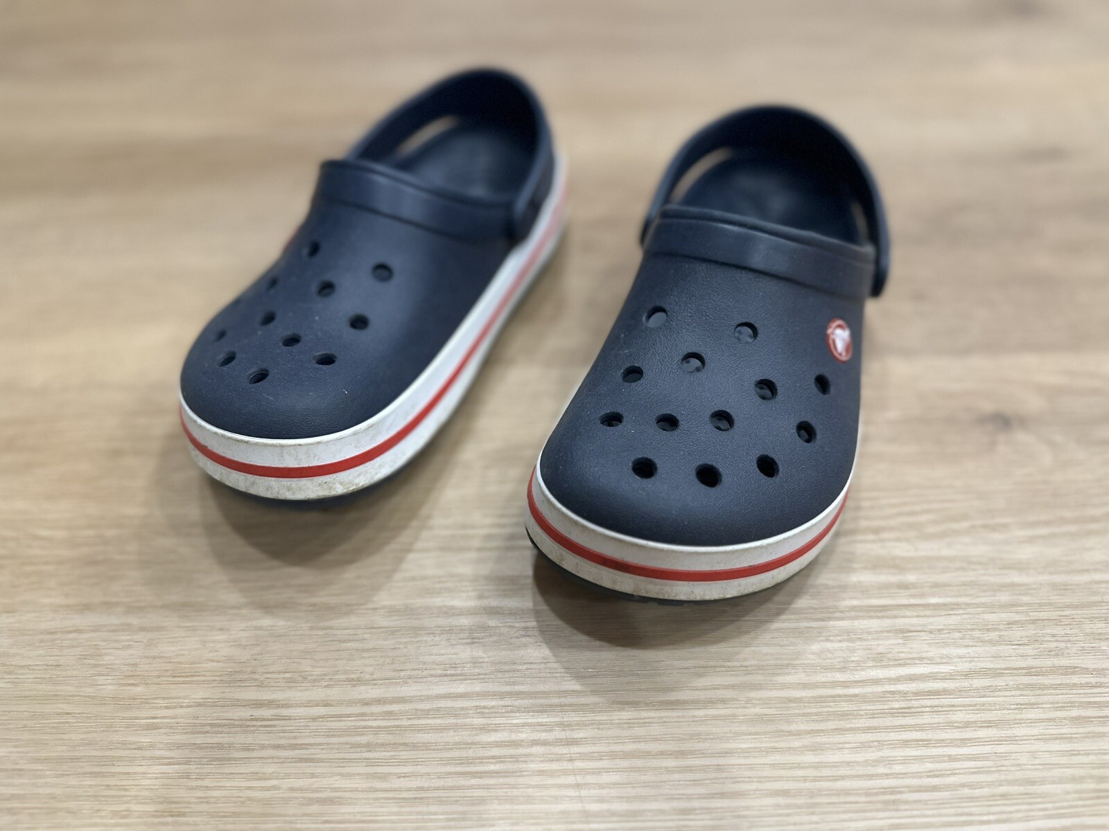 Crocs Crocband Slip On Clog Kids Junior Size 5 Navy Pepper