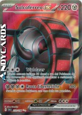 SOLCOFERREO ex 233/198• Rara Segreta • Scarlatto e Violetto SV POKEMON