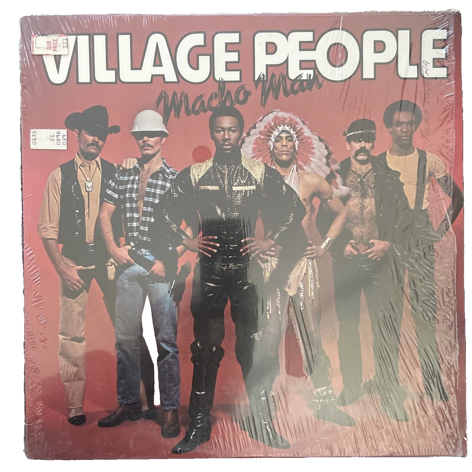 Village People Rock Very Good (VG) Sleeve Vinyl Records
