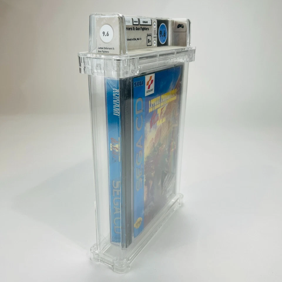 Lethal Enforcers II: Gun Fighters - Sega CD 1994 Konomi Sealed NIB WATA 9.6 B+ - Image 3 of 4