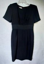 Jos. A. Bank Women's Dress Size 8 Black Basic Black Dress