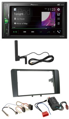 Pioneer MP3 DAB AUX 2DIN Bluetooth Autoradio für Audi A3 03-06 8P Bose Aktivsyst