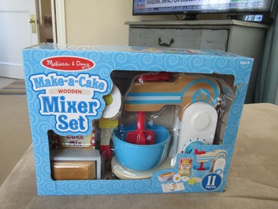 melissa and doug make a cake