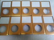 10pcs GOLD Front Faceplate Housing Case fr iPod Classic 6th 7th 80gb 120gb 160gb