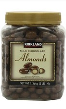 Kirkland Signature Milk Chocolate Almonds 48 oz Fresh KOSHER FREE EXPEDITED SHIP