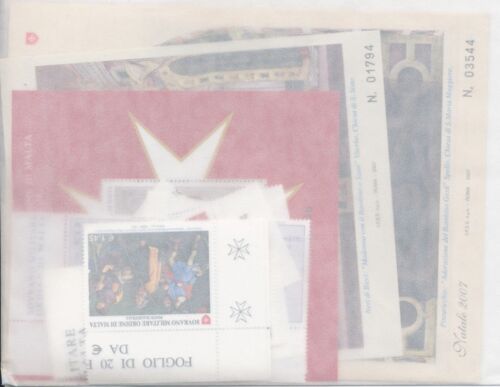 2007 Smom, timbres neufs, année complète 30 valeurs + 4 feuilles - MNH** - Photo 1/1