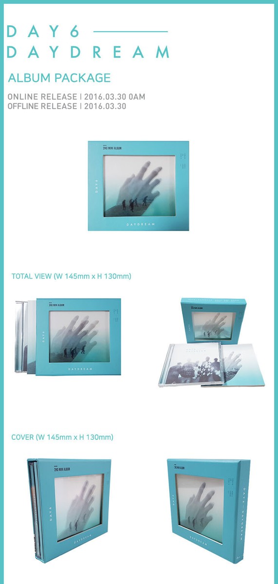 DAY6 - Daydream (2nd Mini Album) CD+ 60p Photobook +Gift | eBay