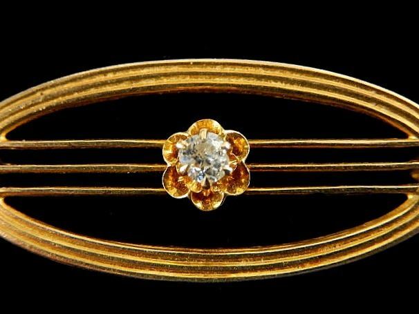 小物 vintage ANTIQUE DIAMOND~GOLD LINGERIE PIN - 5003JB115 | eBay