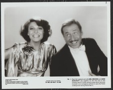 ANNE BANCROFT MEL BROOKS in To Be Or Not To Be '83 MOUSTACHE