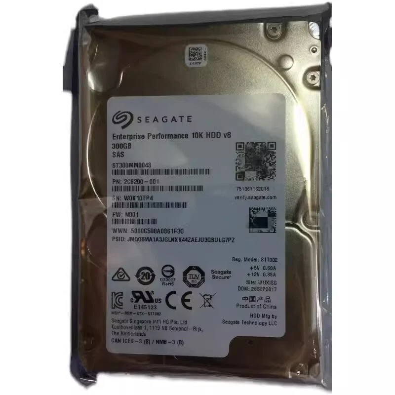 Seagate 300GB Hard Drive 10K 2.5" SAS HDD - ST300MM0048 - Image 2 of 2