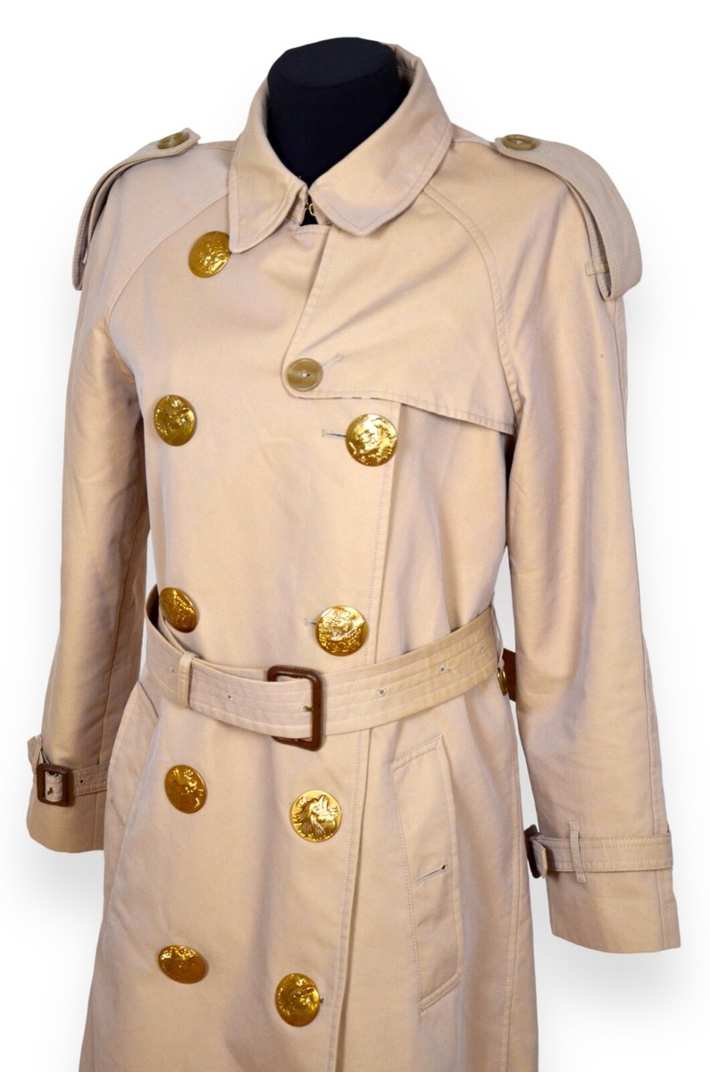 トレンチコート BURBERRY Ivory Gabardine Trench Coat Women's Burberry Gabardine Trench Coat Birds Nova chek