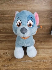 Build-A-Bear Paw Patrol Rocky 2016 W/ Jetpack, Collar No Tag 14" (Read)