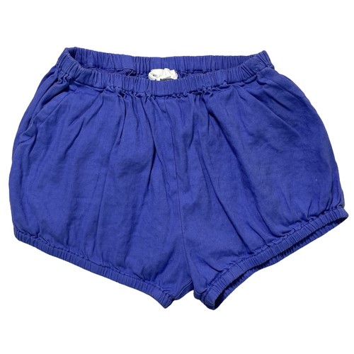Anthropologie Linen Bloomer Shorts Size Medium Pull On Pockets - Picture 2 of 9